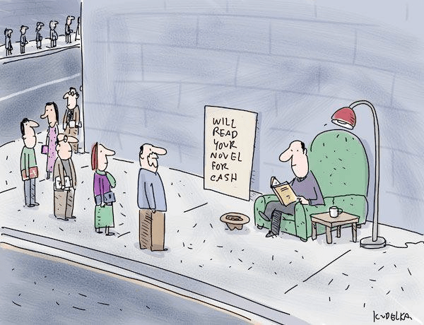 Will read your novel for cash