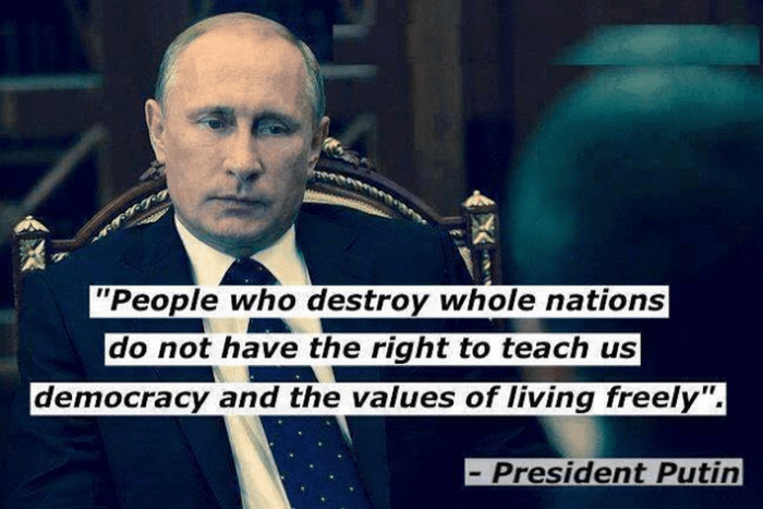Vladimir Putin Quote